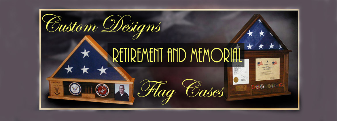 military retirement shadowboxes ideas