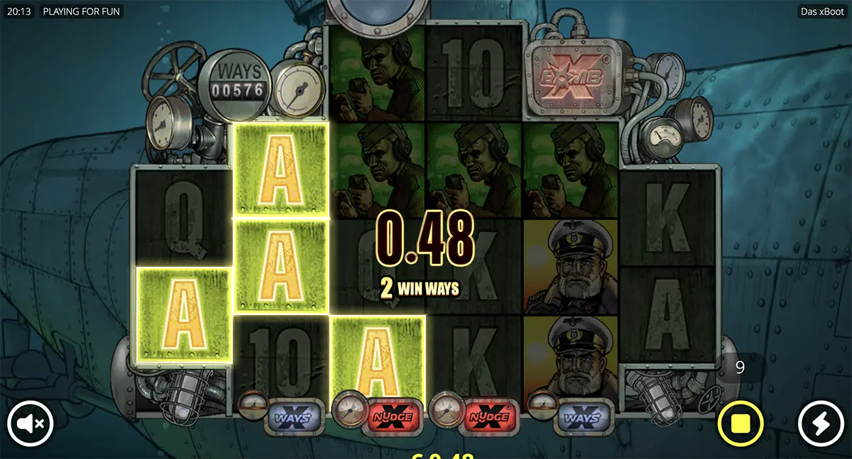 Das xBoot slot features