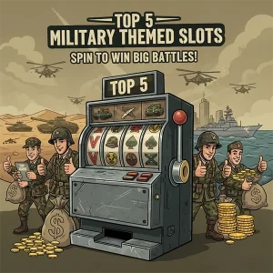 Read more about the article Top 5 Military Themed Slots
